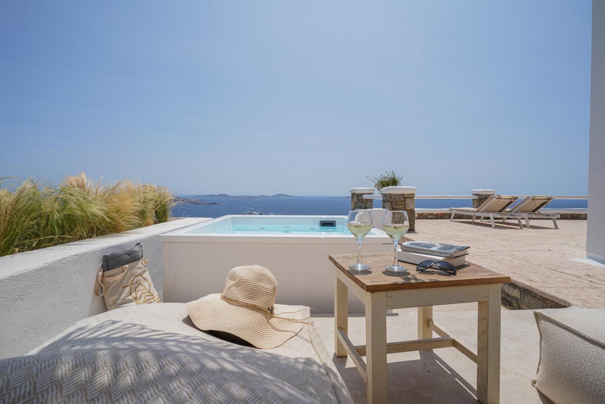La Maison Blanche Agios Stefanos  Buitenkant foto
