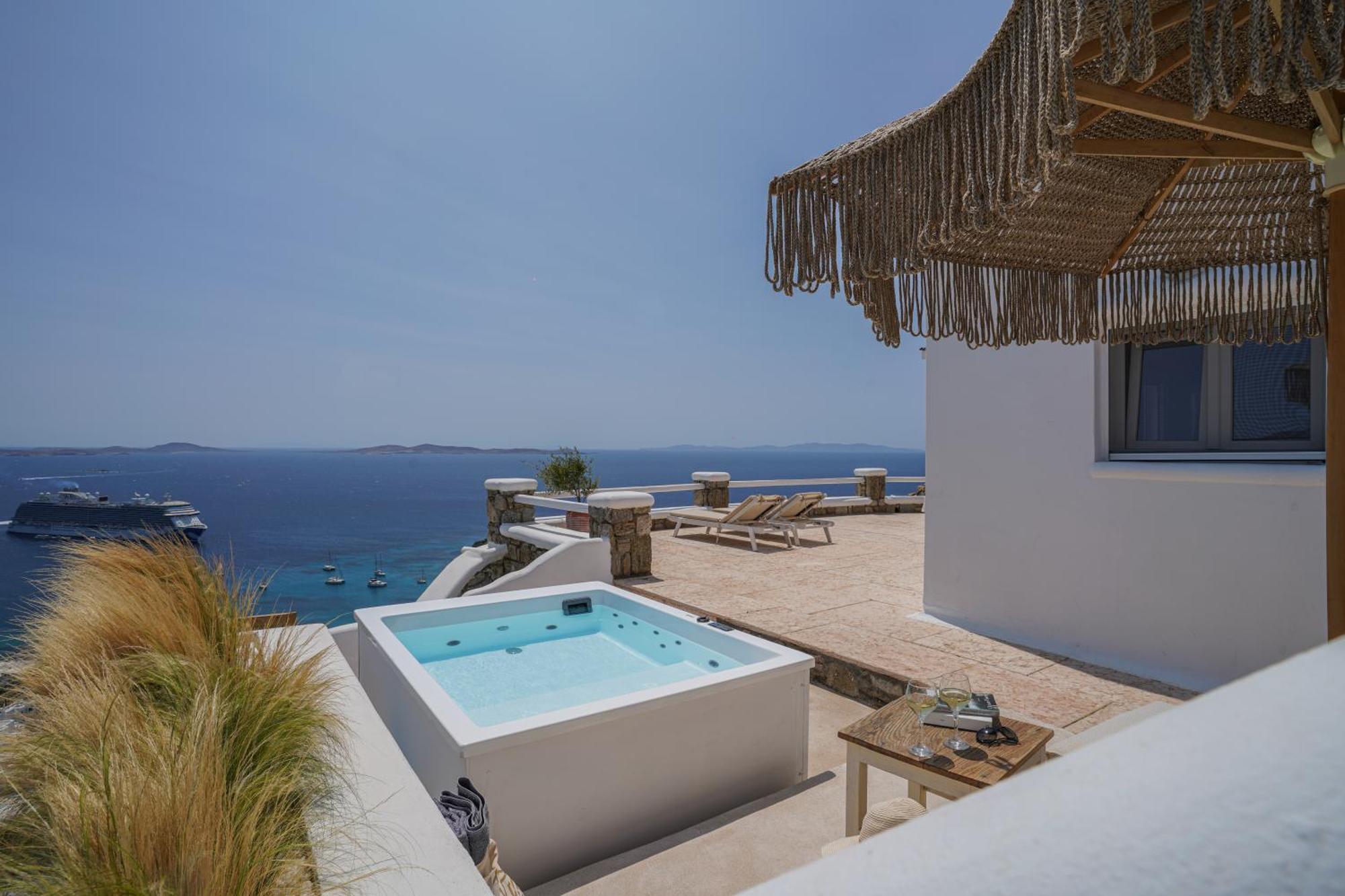 La Maison Blanche Agios Stefanos  Buitenkant foto