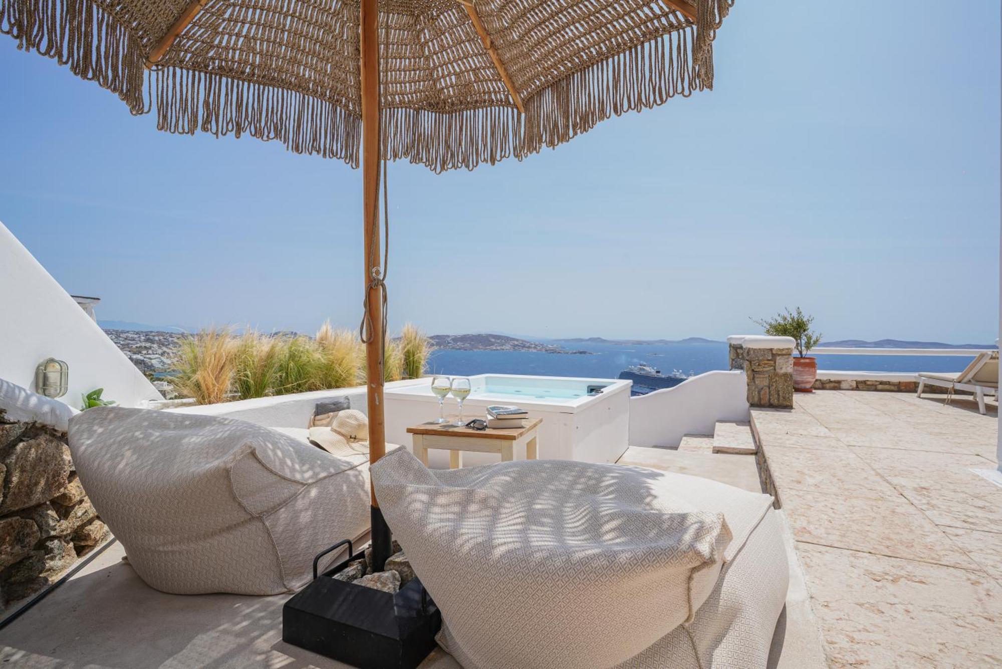 La Maison Blanche Agios Stefanos  Buitenkant foto