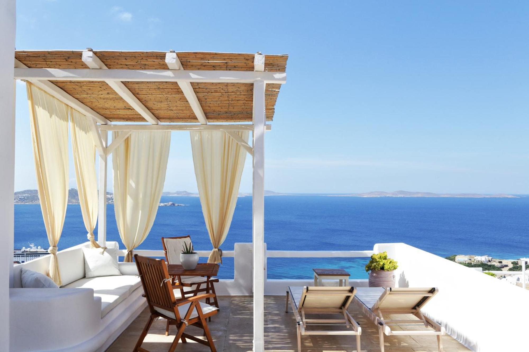 La Maison Blanche Agios Stefanos  Buitenkant foto